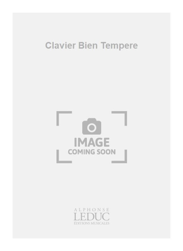 Clavier Bien Tempere